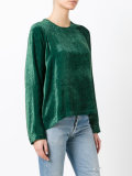 devoré blouse 