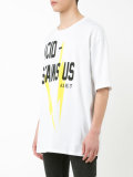 'Acid' print boxy T-shirt