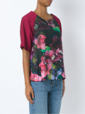 floral blouse
