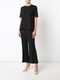 fringed detail T-shirt