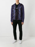 floral print hoodie
