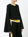 flared sleeves blouse 