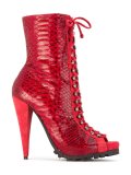 open toe boots