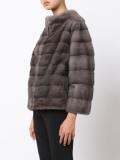 reversible zipped jacket