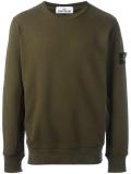 logo patch sweatshirt