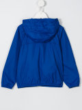 logo print cagoule jacket