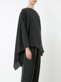 asymmetric poncho top