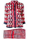 patterned suit