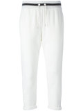 cropped track pants
