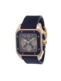 'Santos Rose Gold 100 XL' analog watch