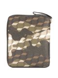 camouflage print wallet
