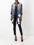 printed longline shirt 