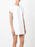 slit sleeves T-shirt dress