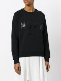 logo print sweatshirt
