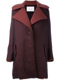 bicolour mid coat