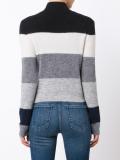 turtleneck striped jumper