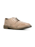 distressed brogues