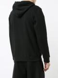 logo print hoodie