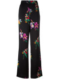 Floral print palazzo pants