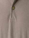 high neck polo shirt