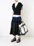 roll top tote bag 