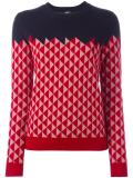 triangle pattern jumper