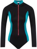 turtle neck panelled bodysuit