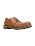round toe lace-up shoes
