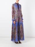 paisley print maxi dress