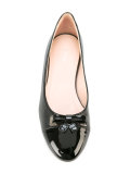 bow cap ballerina shoes 