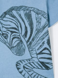 zebra print T-shirt 