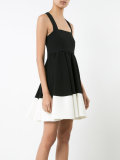 flared mini dress