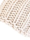 pompom ribbed beanie