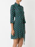 printed shirt dress