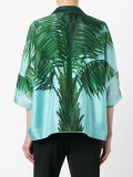 plants print shirt 