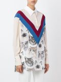 猫咪图案罩衫