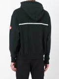 'Strap Heavy' printed hoodie