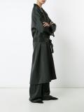 drawstring oversized coat 