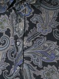 paisley print shirt