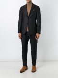 woven single breasted blazer