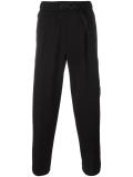 buckle fastening track pants