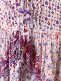 'Kila' printed mini skirt