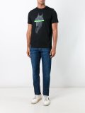 skull print T-shirt