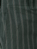 woven stripe trousers 