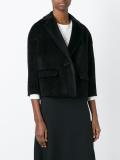 one button cropped jacket