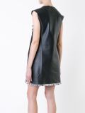 leather swing dress
