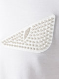 Bugs motif embroidered T-shirt