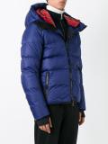 padded hooded jacket
