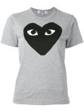 heart print T-shirt 
