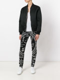 church print leggings 